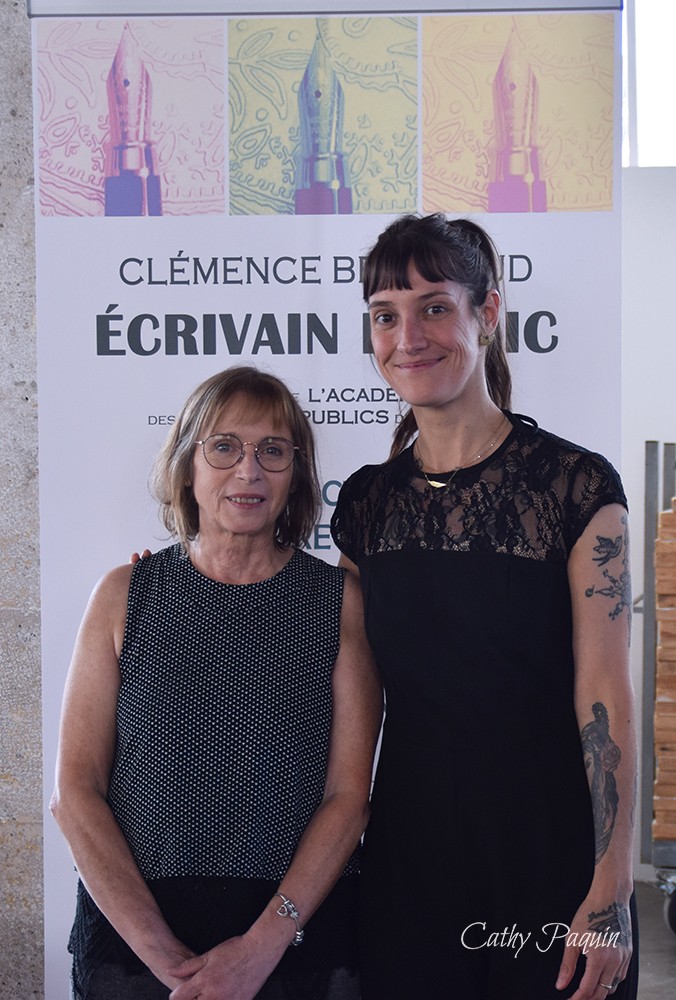 Avec l'amie des livres Nathalie Glévarec